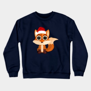 Christmas Fox Crewneck Sweatshirt